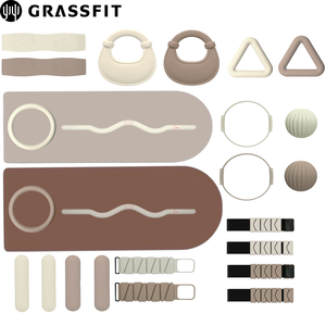 Vente en gros directe usine : Haltères de cheville en silicone souple antidérapant, poids réglables, pour femmes, entraînement fitness à domicile - Product Image 1