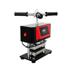 AIDARY Twist Manual Heat Press Dual Platen Oil Extract Press Machine 1-2 Ton Pressure Printing Machine 12 CE Provided Automatic