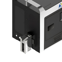 Imprimante laser pour cartes d'identité, machine de gravure laser pour passeports électroniques nationaux en polycarbonate, gravure sous-couche de motif guilloche et de MRZ