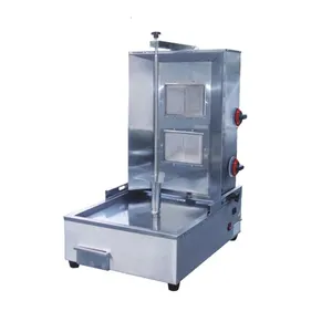 Factory Price Turkish Kebab Machine Mini Shawarma Burner Gas Electric 2 In 1 Grill Rotary Heating Doner Kebab Machine