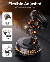 Support magnétique de téléphone pour voiture, ventouse puissante 89 LBS, pliable 360°, vente en gros °   Ajustable, Marque privée OEM