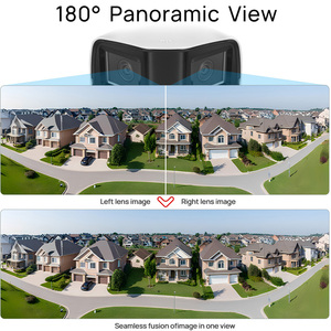 Caméra réseau WizSense panoramique 2x4MP à focale fixe, modèle IPC-PDW3849-A180-AS-PV, avec technologie TiOC <span class=keywords><strong>Duo</strong></span> Splicing, en stock aux États-Unis - Product Image 3