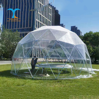 Maison complète personnalisé hôtel sphérique tentes géodésiques dôme maison pop up camping-car pour camionnettes