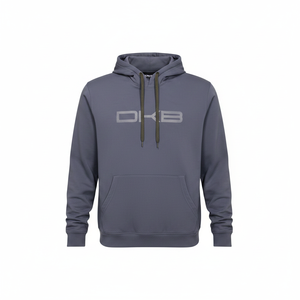 DKB Man PULLOVER HOODY Premium 3D bordado Anti-Shrink Heavy Weight 500 Gsm Screen Printed Hoodie con patrón sólido - Product Image 2