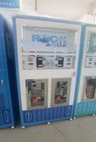 Distributeur automatique de boissons (eau pure et glaçée) commercial extérieur à monnayeur avec pompe et réservoir sous pression – Garantie 1 an