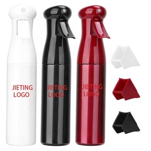 Botella de Spray Continuo Personalizada para el Cabello, 350ml 500ml, Botella PET con Pulverizador de Plástico y Serigrafía para el Cuidado del Cabello - Product Image 1