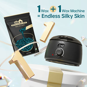 Perlas de Cera Dura Premium sin Antraceno con Aloe Vera para Depilación Facial sin Dolor, Cera Caliente en Film sin Bandas para Salón - Product Image 4