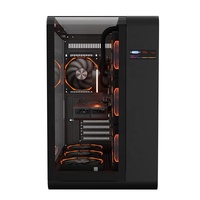 Bas quantité minimale de commande Pc étui populaire Atx carte mère armoire 12cm ventilateur Gaming boîtier d'ordinateur Offre Spéciale pour Esports prêt à expédier