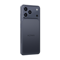 Teléfono Inteligente Hotwav A17 Pro Max, Pantalla de 6.75 Pulgadas, 120 Hz, 4+128 GB, Cámara Trasera de 13 MP, Cámara Frontal de 5 MP, ASR8662, 5160 mAh, Face ID, Android 15