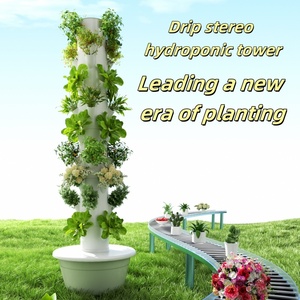 Tour de Culture Aéroponique à 9 Niveaux pour Légumes, Système Hydroponique sans Sol pour Jardin - Product Image 6
