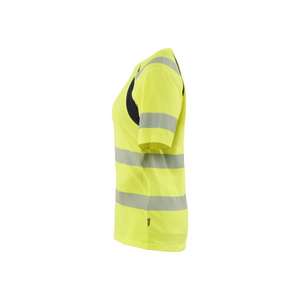 BLAKLADER - 350325373399L T-shirt haute visibilité pour femme Jaune/Noir-EAN 7330509894507 HI-VIS WORKWEAR - Product Image 4