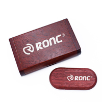 Flash Drive USB 2.0 Kayu Custom Logo Gratis Baru 4GB-128GB Kecepatan Tinggi Kapasitas Penuh