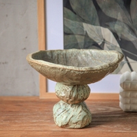 Nouveauté, bol à fruits secs en céramique nordique moderne fait main de luxe, assiette à biscuits, décoration de mariage
