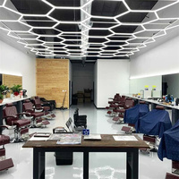 Vente chaude Nano Hexagone Formes Led Lumières Hexagonal Led Toit Lumière 48w 12v Led Hexagone Panneau Lumineux De Voiture