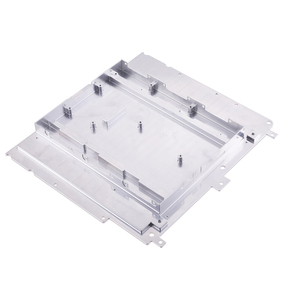 Aluminium Mounting Bracket Panel With <b>Screw</b> Holes And Support Rails - Product Image 6