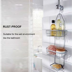 Trois couches salle de bain toilette tenture murale hôtel ménage <span class=keywords><strong>douche</strong></span> caddy rack - Product Image 4
