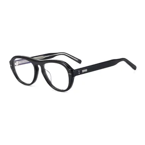 024 Op Voorraad Mode Gm Bril Hoge Kwaliteit Acetaat Brillen Frames Vervaardigen Brillen Luxe Groothandel Oogbril Gm