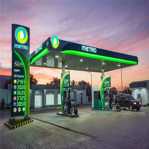 Biển Hiệu Trạm Nạp Biển Quảng Cáo Bảng Hiệu Pylon Đứng Miễn Phí Chiếu Sáng - Product Image 1