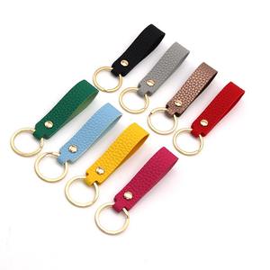 Nouveau porte-clés en cuir PU motif crocodile serpent lychee, cadeau promotionnel, porte-clés de voiture, porte-clés en cuir pour fille - Product Image 4