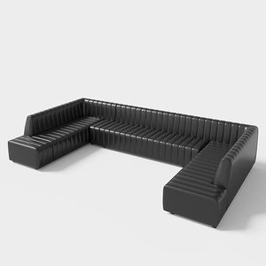 Conjunto de Sofá y Banco de Bar Personalizado de Acero Inoxidable de Alta Gama para <span class=keywords><strong>Club</strong></span> Nocturno KTV con Diseño Moderno para Uso Comercial - Product Image 6