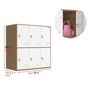 Tủ lưu trữ tiện ích với cửa khóa, Tủ lưu trữ kim loại văn phòng nhà để xe phòng tập thể dục - Product Image 2