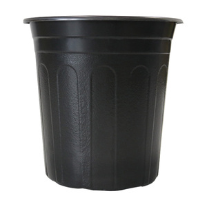 Vasi di plastica impilabili da 1 gallone classico moderno alto piccolo giardino coltivano cestini di drenaggio fori per piantare la casa recinzione - Product Image 1