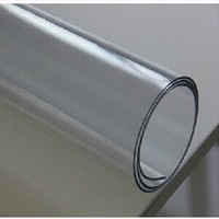 Film transparent en pvc, feuille de pvc souple de haute qualité