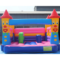 Parc d'attractions aquatique pour enfants, fête, belle maison gonflable avec ventilateur, installation facile, taille personnalisable
