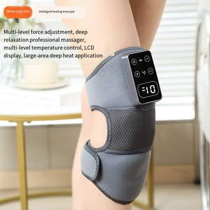 Nuovo Massaggiatore a Vibrazione Ricaricabile con Riscaldamento e Compressione d'Aria per Terapia di Riabilitazione delle Gambe, Supporto per Ginocchia per Anziani - Product Image 3