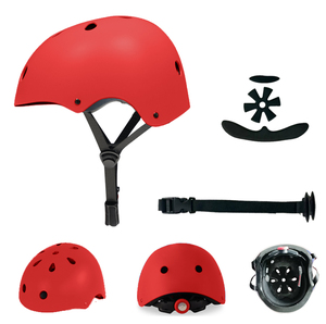 Usine directe léger ABS double <span class=keywords><strong>casque</strong></span> pour enfants conforme au point pour vélo de <span class=keywords><strong>route</strong></span> VTT EPS enfants Balance vélo saleté - Product Image 1
