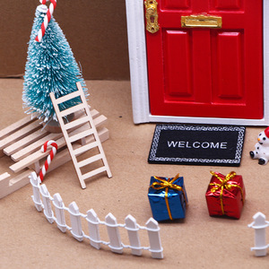 Minicasa <span class=keywords><strong>de</strong></span> <span class=keywords><strong>muñecas</strong></span> para decoración navideña, 12 diseños - Product Image 2