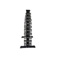 TOPTONS Home Gym équipement de fitness multifonctionnel 10 couches Triangle Haltère Rack