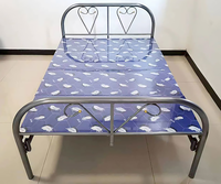 Lit Simple Pliant Métallique Abordable pour Camping, Maison, Chambre, Bureau, Sieste – Meuble à Assembler, Meilleures Ventes