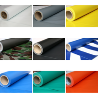 Bâche en PVC robuste 1000D, 500-900 GSM, imperméable, disponible en différentes couleurs, pour voitures, tentes, auvents, camions ou bateaux