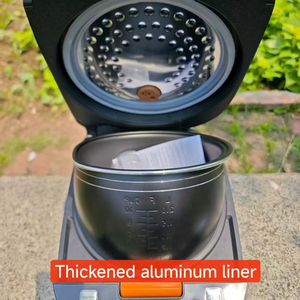 หม้อหุงข้าวไฟฟ้า Silver Crest 6 ลิตร หน้าจอดิจิตอล อัจฉริยะ พร้อมที่ตักข้าวและถ้วยตวง สำหรับใช้ในครัวเรือน - Product Image 3
