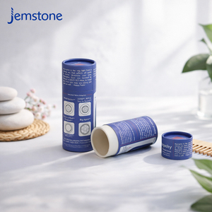 Envase de Cartón Reciclable de Lujo para Repelente Electrónico de Mosquitos, Tubo Cilíndrico de Cartón Kraft con Recubrimiento UV, Caja de Tubo de Papel para Aceites Esenciales - Product Image 5