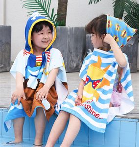 Poncho <span class=keywords><strong>de</strong></span> surf à capuche pour enfants, imprimé grenouille, avec sac en filet, <span class=keywords><strong>cape</strong></span> <span class=keywords><strong>de</strong></span> plage <span class=keywords><strong>de</strong></span> voyage en microfibre à séchage rapide, Fournisseur - Product Image 6