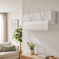 Déflecteur d'air réglable pour climatiseur, anti-courant direct, pour climatiseur split, maison, chambre