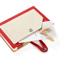 Carnet A5 en PU avec logo personnalisé, 60 feuilles, couverture en papier thermocollé imprimé, 100 feuilles, bloc-notes journalier