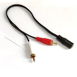 3,5mm Buchse auf 2RCA Stecker Stereo-Audiokabel 3,5mm 1/8 Zoll TRS Stereo auf Dual-<span class=keywords><strong>RCA</strong></span>-Adapterkabel für Smartphones MP3 Tablets - Product Image 3