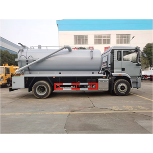 Camión de Succión de Aguas Residuales Shaanxi, Diésel Manual, 15cbm, Euro 6, 150-250hp, Capacidad de Carga 11-20T - Product Image 1