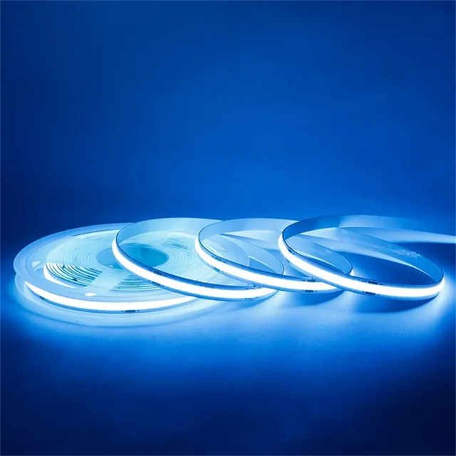 Smart Strip Lights LED Light Dot-less LED COB Strip 608LED/M 24V 14W PCB10MM 80-110LM/W 2700K 6500K Dual Color LED Ceiling Light