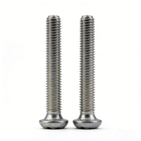 Vis ovale Torx M8 zinguée, boulon métrique DIN 7500QE, classe 4.8 et 6.8