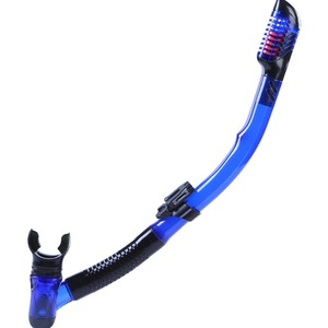 Tube respiratoire sec en silicone pour plongée, équipement de plongée professionnel unisexe - Product Image 1