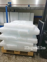 Kingwell Machine de fabrication de barres de glace à refroidissement direct Machine à blocs de glace Prix pour la vente en Afrique