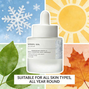 Suero Facial de Niacinamida 10% con Ácido Glicólico y Aloe Vera 30ml Antiarrugas Blanqueador Vitamina C para Rostro y <span class=keywords><strong>Ojos</strong></span> - Product Image 5