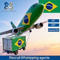 Despacho de Aduanas, Envío Aéreo a Brasil DDP Puerta a Puerta, Agente de Carga, Transitario, Logística, Consolidación, Entrega