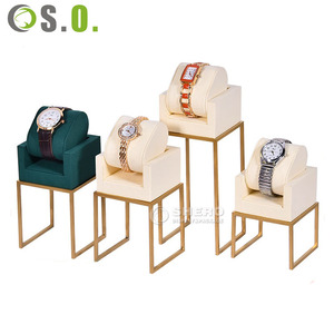 Présentoir à montres personnalisé en cuir PU de haute qualité, plateau organisateur pour montres - Product Image 3