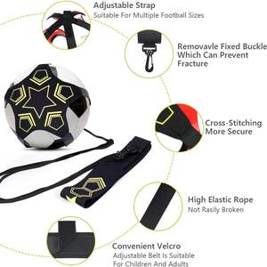 Accesorio de fútbol ajustable para manos libres, equipo de entrenamiento de fútbol, cinturón de entrenamiento, Ayuda de entrenamiento individual - Product Image 3