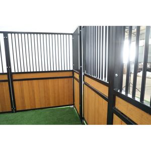 Eleganter moderner Pferdes tall Stall Umwelt freundliche Bambus platte Korrosionsschutz-Pferde box für den Innen-oder Außenbereich - Product Image 6